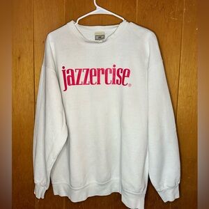 VINTAGE in great condition JAZZERCISE sweatshirt